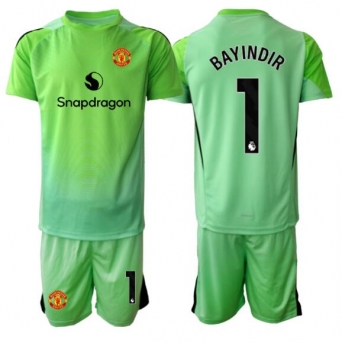 Billige Fotballdrakt Manchester United Altay Bayindir #1 Keeper Replika Tredjedraktsett Barn 2025-26 Kortermet (med bukser)